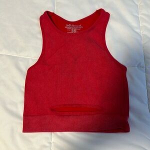 Red Bella Movement High Neck Top